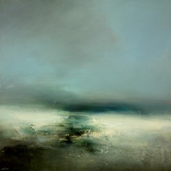 Solitude II by Neil Nelson - Original Painting on Box Canvas sized 35x35 inches. Available from Whitewall Galleries