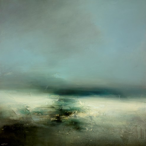 Solitude II by Neil Nelson - Original Painting on Box Canvas